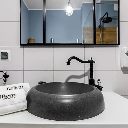 公寓 Bernadowo Park - Billberry Apartments 格丁尼亚