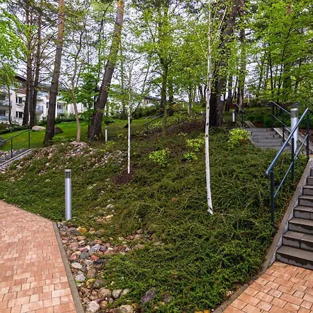 公寓 Bernadowo Park - Billberry Apartments 格丁尼亚